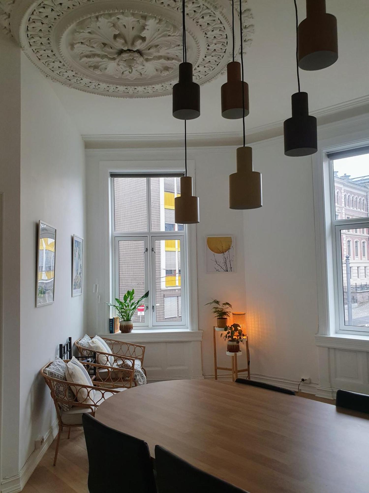 Bright And Charming Apartment From 1878 With View To The New National Museum In Осло Экстерьер фото