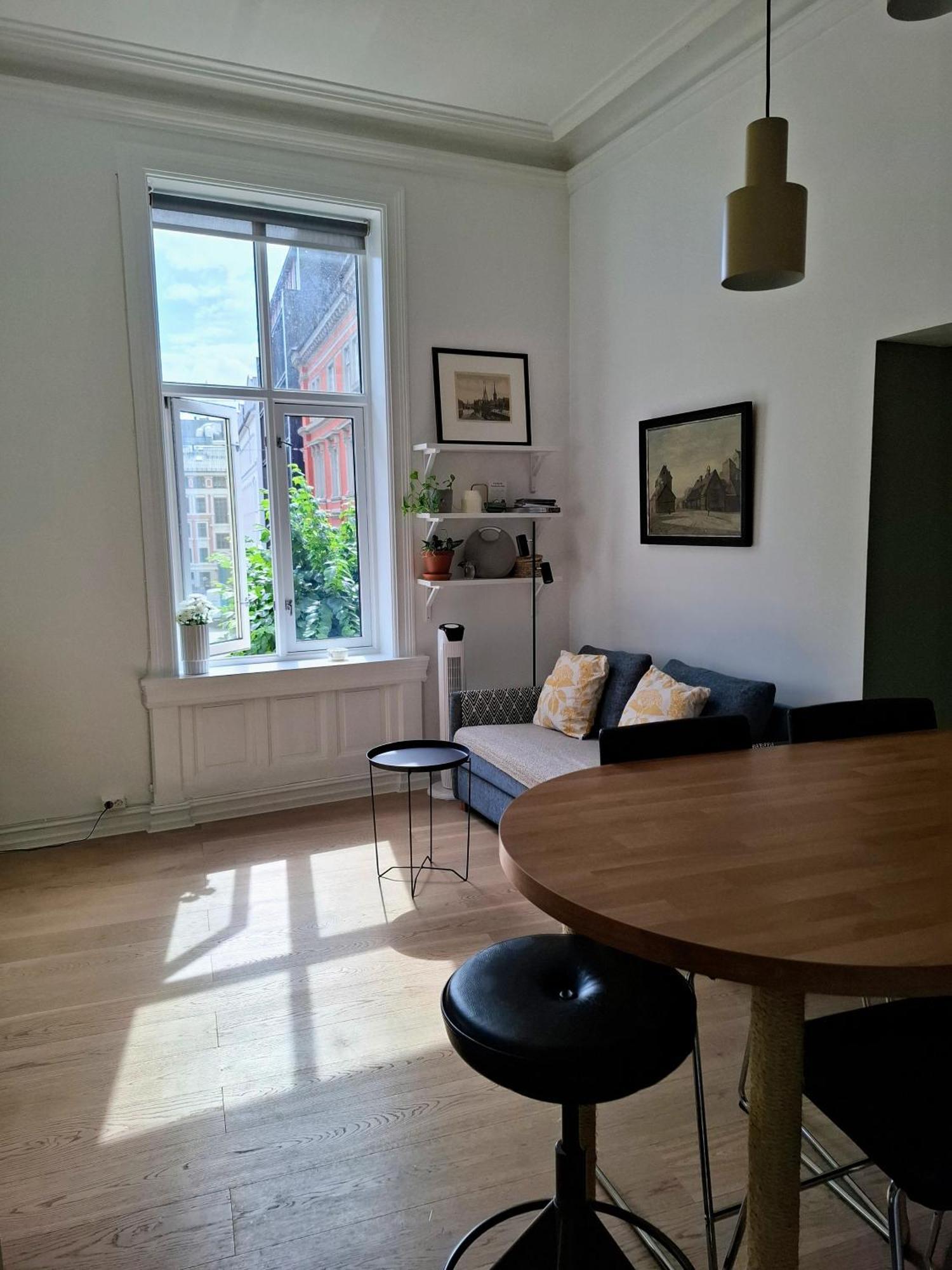 Bright And Charming Apartment From 1878 With View To The New National Museum In Осло Экстерьер фото