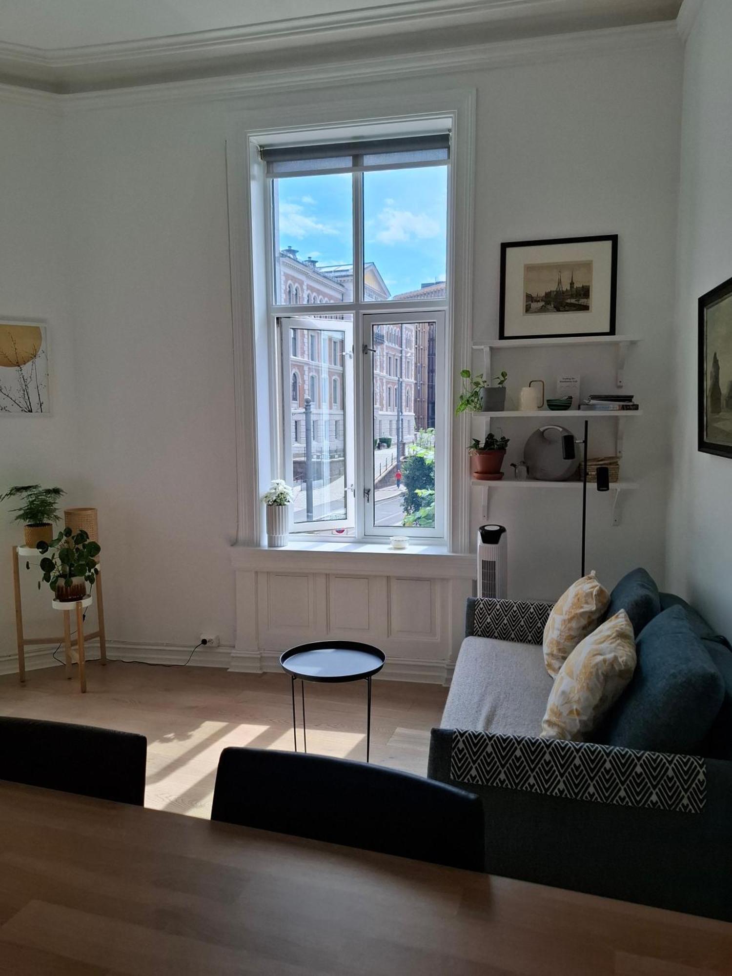Bright And Charming Apartment From 1878 With View To The New National Museum In Осло Экстерьер фото