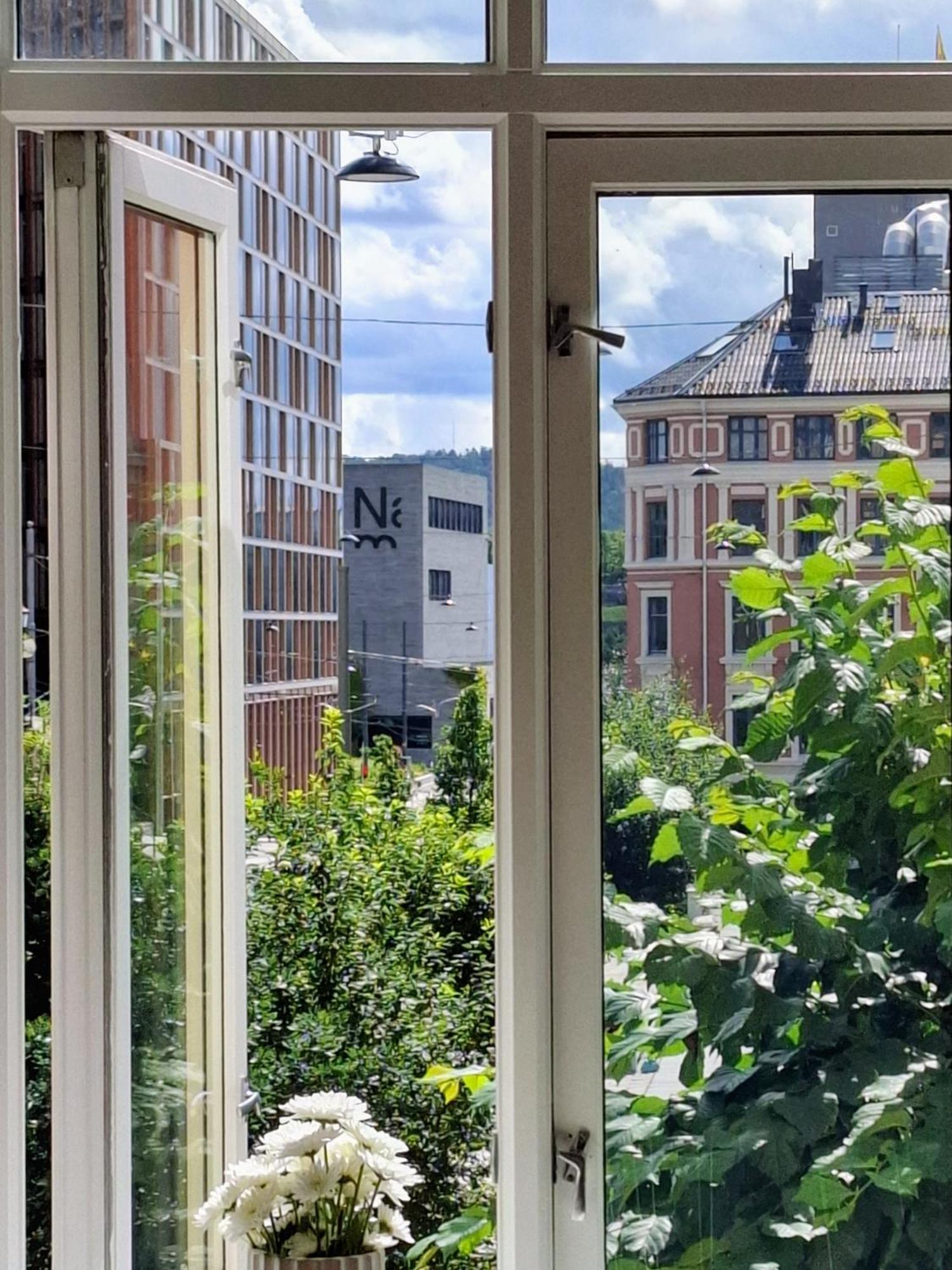 Bright And Charming Apartment From 1878 With View To The New National Museum In Осло Экстерьер фото